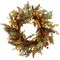Real Touch Foliage and Berry Clusters Artificial Fall Harvest Wreath 24 Inch